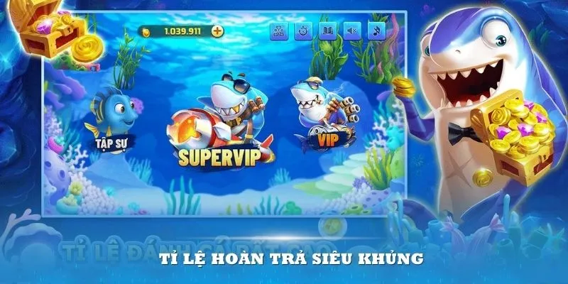 Tỉ lệ hoàn trả siêu khủng giúp người chơi tự tin tham gia